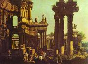 Bernardo Bellotto Ruins of a Temple oil painting reproduction